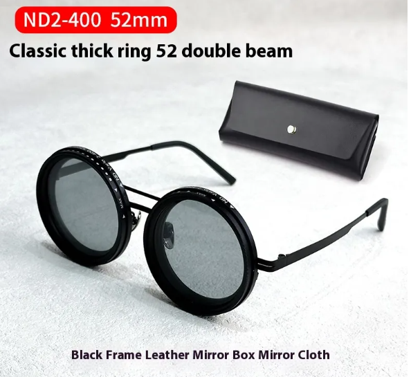 Shade adjusting glasses