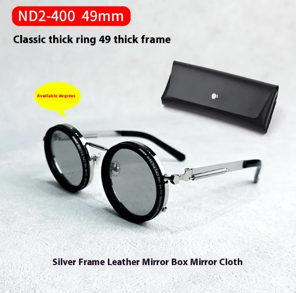 Shade adjusting glasses